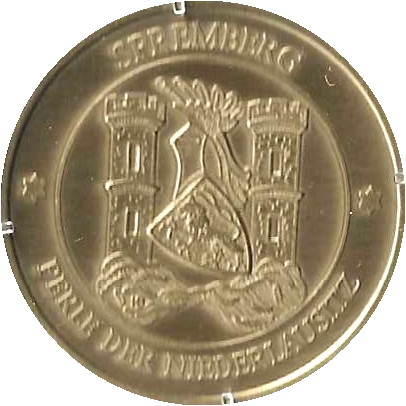 Messingmedaille